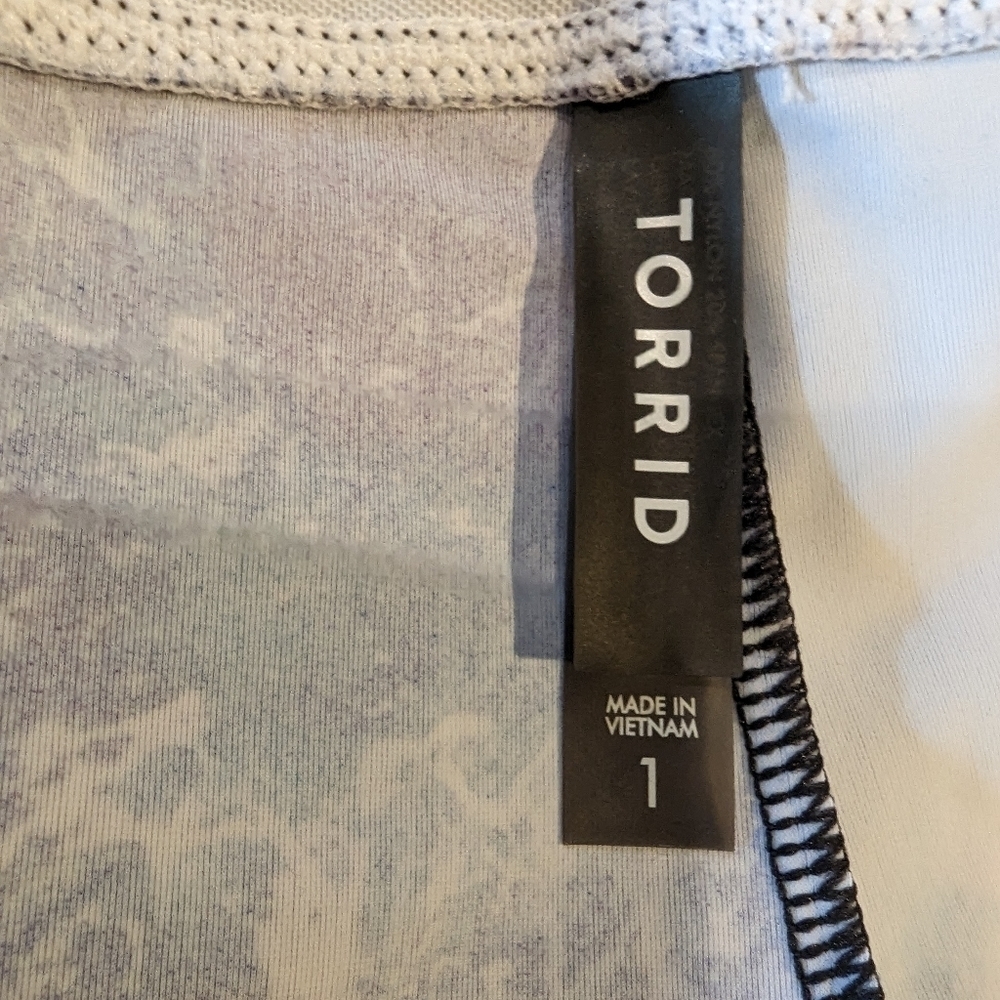 TORRID Active long Swim bottom legging plus size 1x New Without Tags - Picture 5 of 5